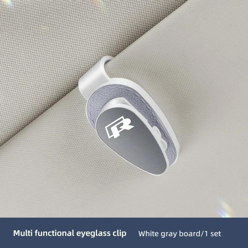Opq1 Car Sun Visor Sunglasses Card Ticket Holder Glasses Clip For VW GTI Golf 6 7 8 Polo Passat B6 Tiguan T-ROC Arteon Bora Jetta CC