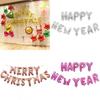 Merry Christmas Balloons And Happy New Year Party Decoration For Festive Celebrations
