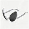 Green Goofy Alien Party Sunglasses – Fun Rave Gag Costume Glasses