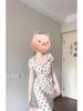 Petite Polka Dot White Summer Dress 2026: Waist-Cinched, Hip-Hugging, Long Dress with High-End Style and Elegance