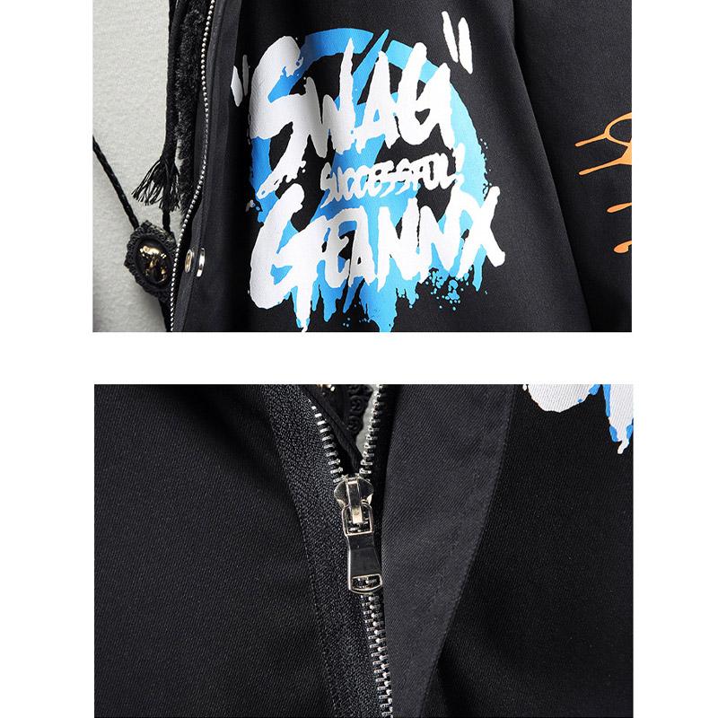 Winter Men's Plus Size Pie Over The Long Section of Padded and Thickened Fat Coat Loose Cotton Jacket 4XL-10XL