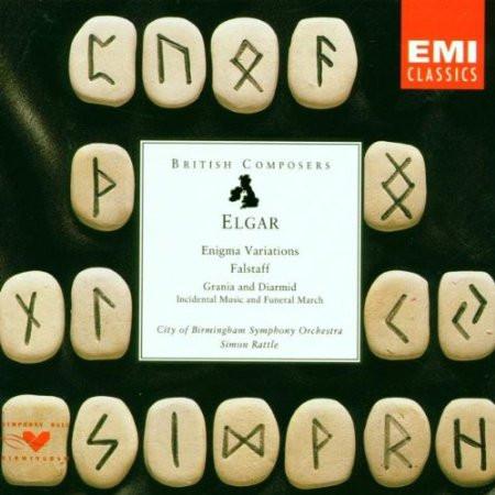 

CD RATTLECBSO Elgarfalstaff 55500120 emi 1994 Europe Classical Used