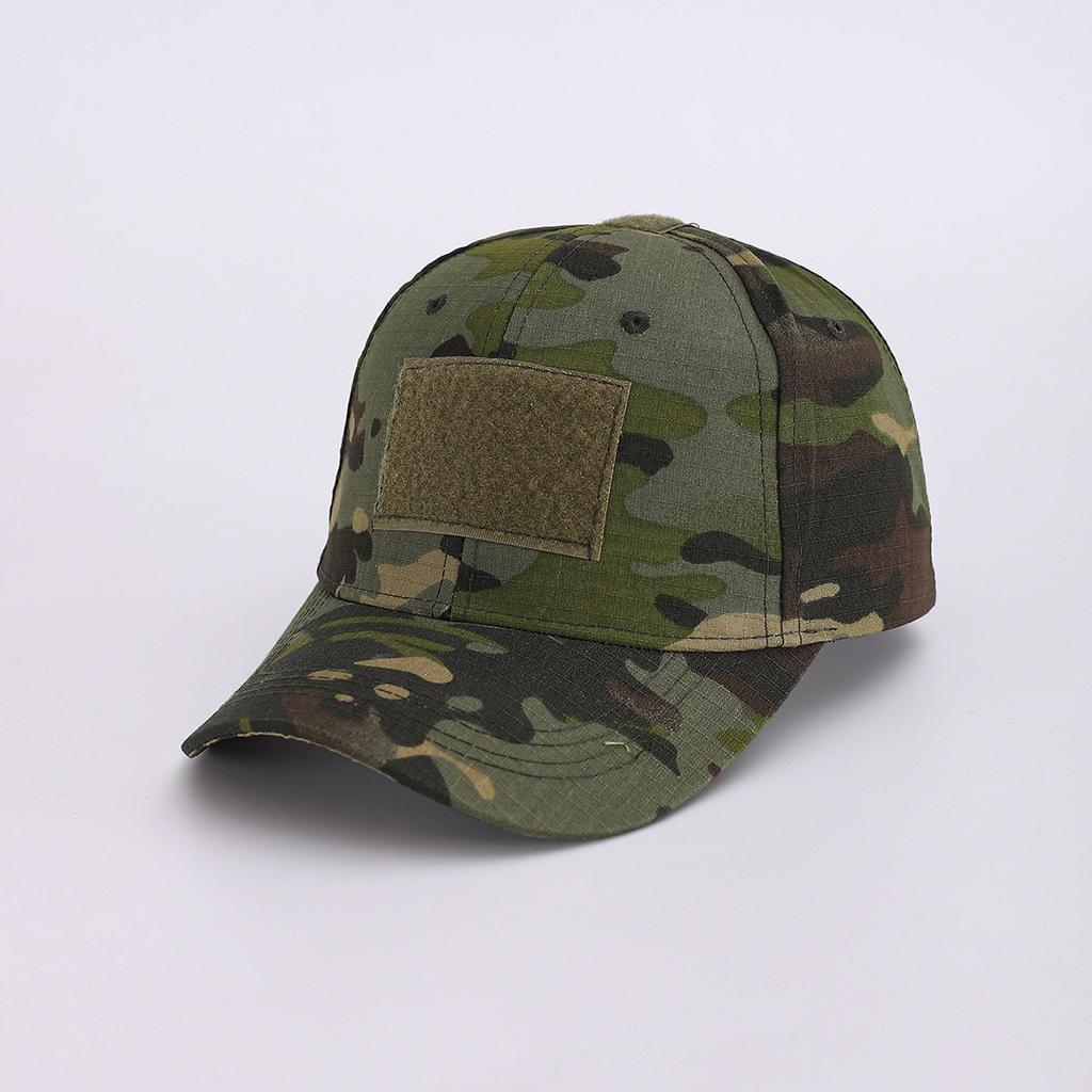 Military Fans Outdoor High-Quality Python Velcro Baseball Cap Men'S Tactical Camouflage Hat Sports Mesh Cap