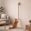 Wear Resistant Cat Climbing Shelf Screw Fixation Sisal Rope Cat Climber Cat Wall Rope Rack  Play