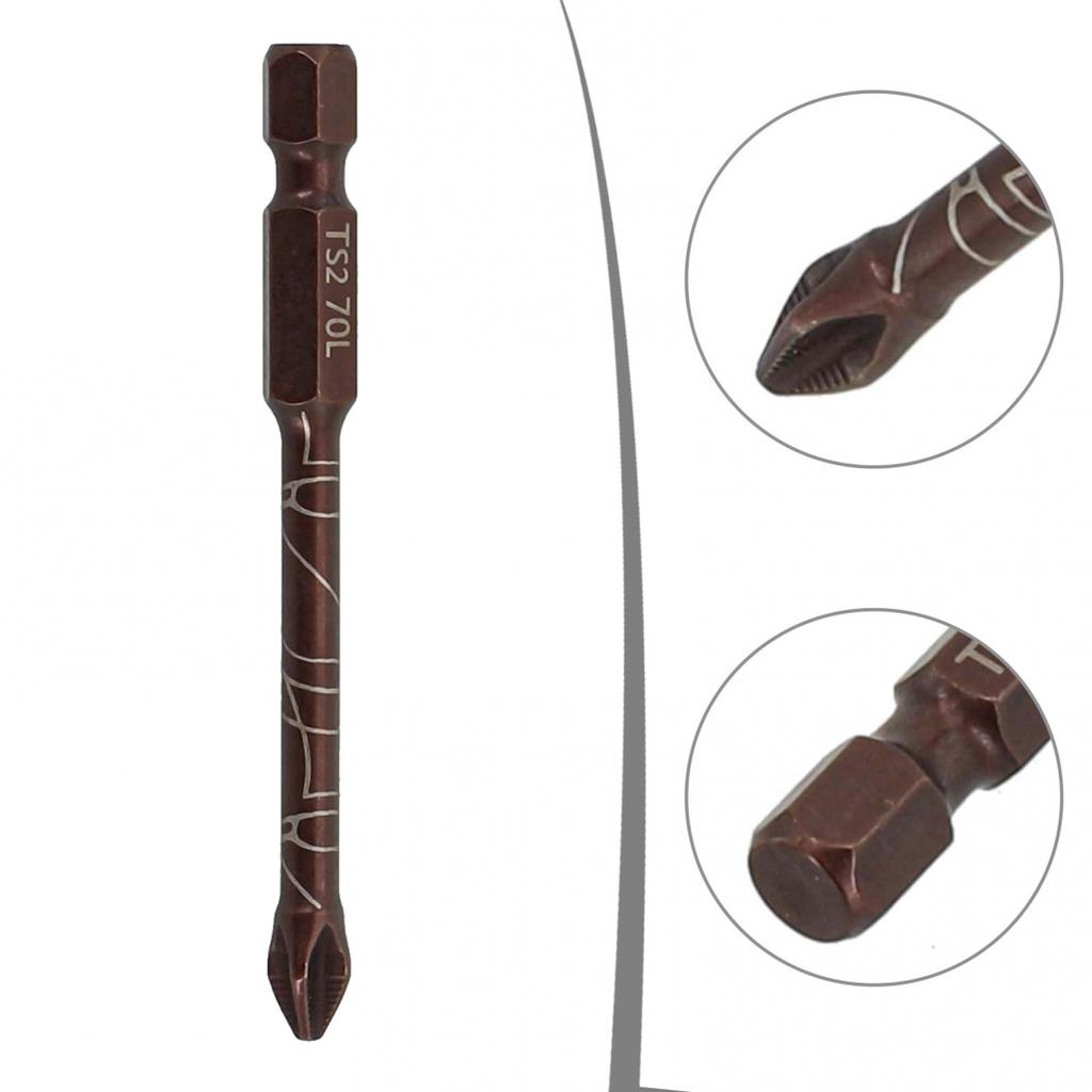 15pcs Long Alloy Steel Cross Magnetic Drill Bits Set for Strong Screws