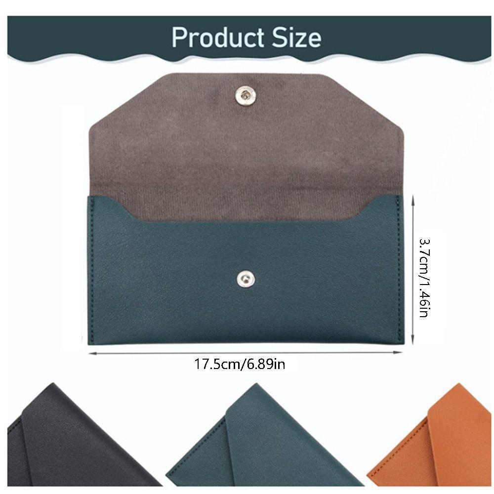 Portable Envelope Wallets Korean Style Change Bag Simple Women Long Clutch Bag  Female
