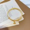Hollow Carp Lotus Lotus Root Push-pull Bracelet Women's Light Luxury and High-end Bracelet Accessories