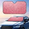 Sparkling Ocean Design Sun Visor Foldable Universal Car Windshield Sun Shade UV Protection Heat Insulation Foldable Cover