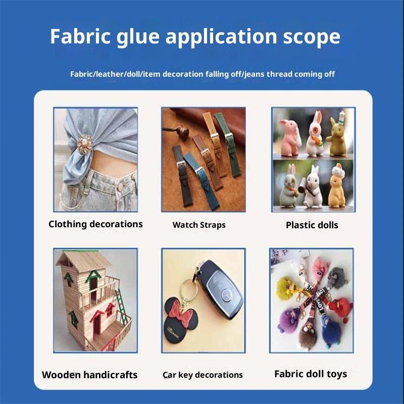 Multi-Purpose Quick Dry Waterproof Fabric Cloth Glue Wood Plastic DIY Jewelry Repair Water-Based Glue