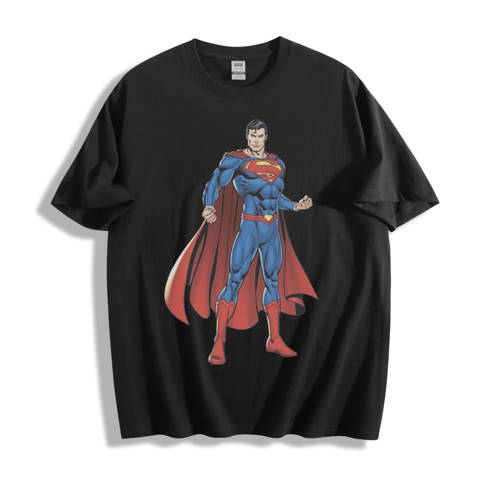 Superhero Superman Heroic T-Shirt - Classic Pose Design Unisex Tee XXL