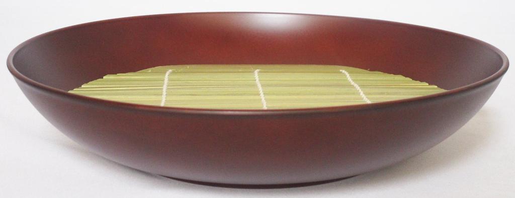 Yamazaki Mataichi Shoten Soba Light Plate, Brown, 8.0