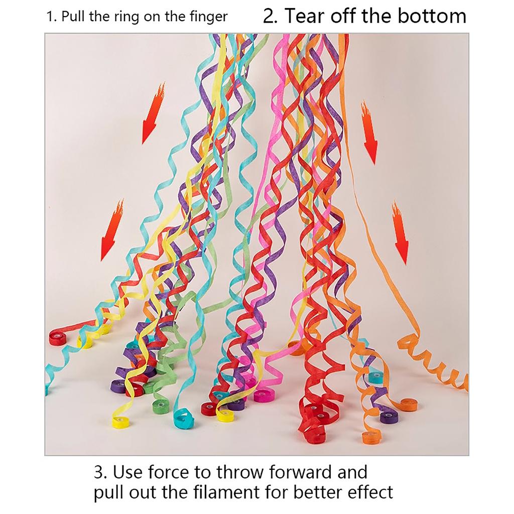 Wedding Confetti Poppers - Handheld Streamer Pull For Celebrations, Colorful Party Blaster For Receptions, Anniversaries & Festivities