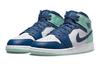 Jordan 1 Mid Mystic Navy Mint Foam GS 554725-413