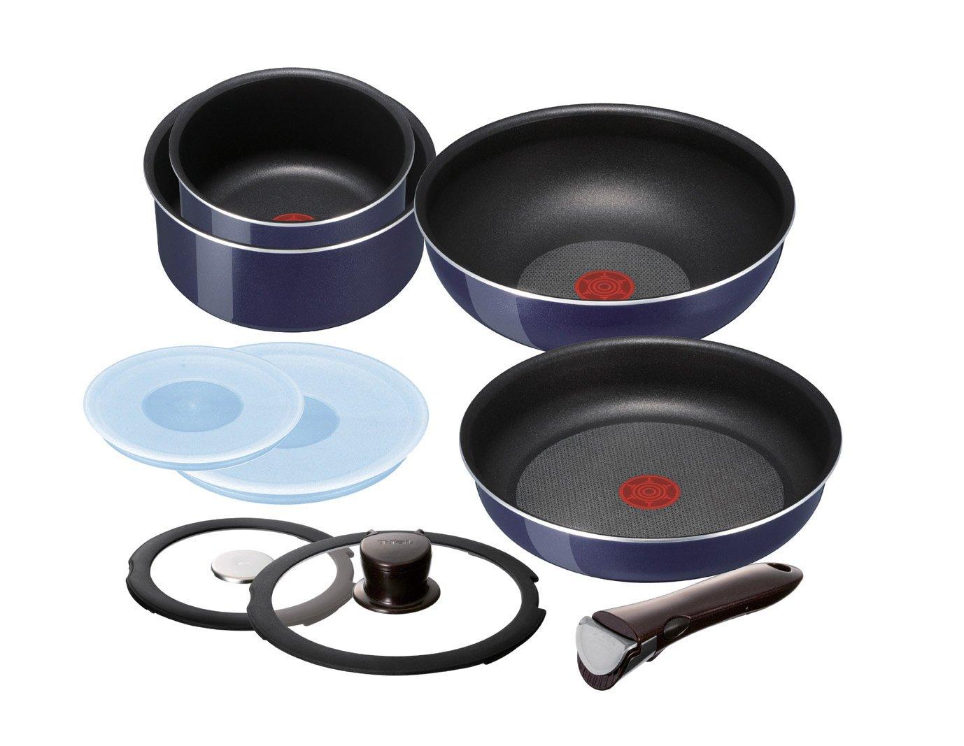 

Набор Tefal Ingenio Sapphire Famille L52092, 10 предметов [несовместим с IH]