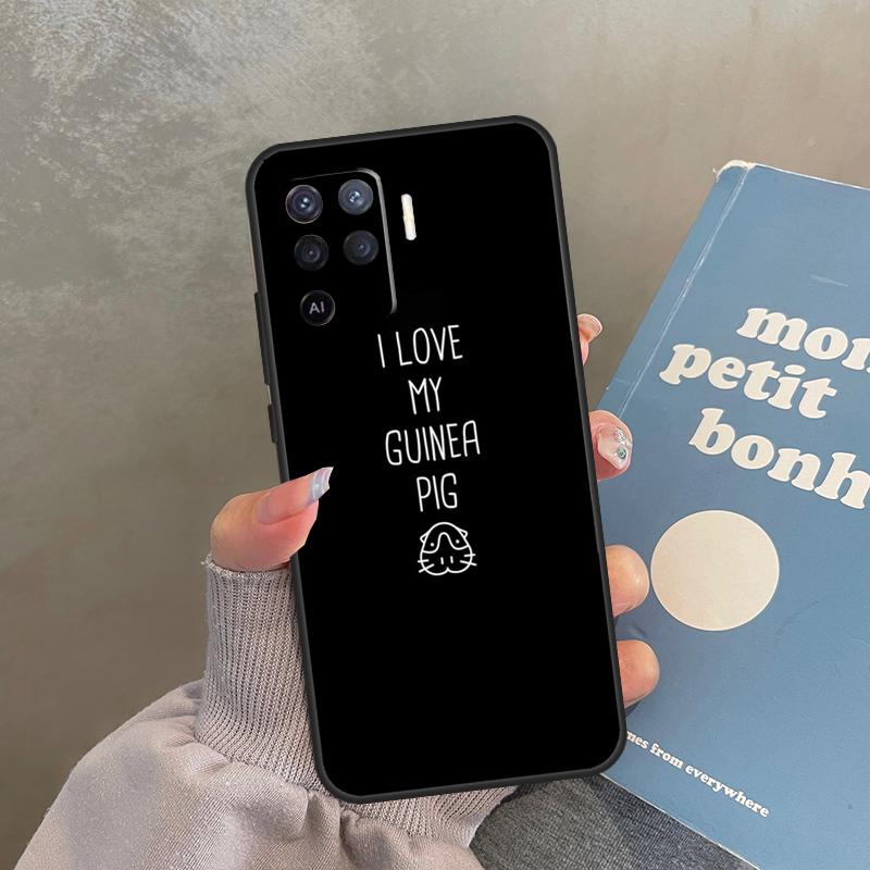 

Cute Animals Guinea Pig Case For Oppo A40 A60 A80 A98 A78 A18 A38 A58 A16 A76 A96 A17 A77 A74 A94 A54 A57S A15 Cover OPPO A18 4G