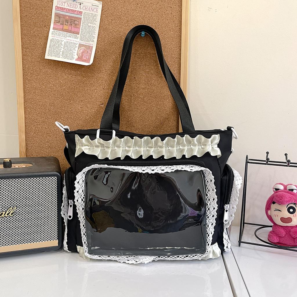 Cute Butterfly Knot Tote Bag With Nylon Material For Daily Use