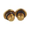 High Performance Bicycle Bleed Screw Kit 2pcs with O Rings for Brake Systems