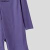 INCERUN Men Zip-up Long Sleeve Solid Fitted Pajamas Jumpsuits Romper Bodysuits Underwear