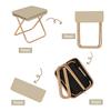 Outdoor Camping Foldable Stool Portable Folding Pen Bag Stool Lightweight Carry Handbag Chair Picnic Travel Fishing Accessories