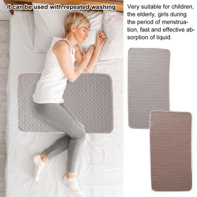 Diaper Pad Highly Absorbent 4-Layer Leakproof Washable Reusable Mattress Protector for Kids Adults Pets