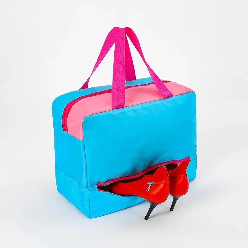 Multi functional travel storage bag, dry and wet separation, beach bag, wash bag, waterproof shoe bag, swimsuit storage bag