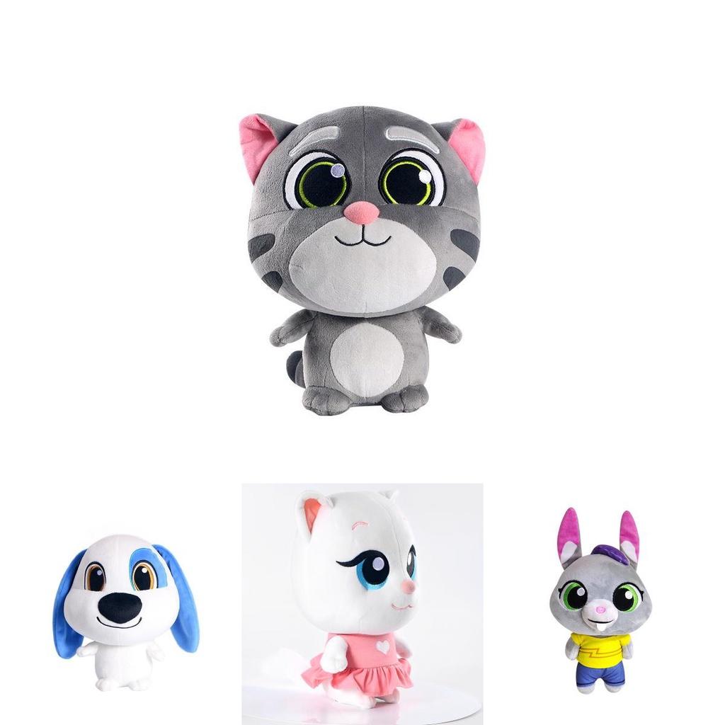Adorable Talking Tom Cat Plush Doll Kids Toys Cartoon Animal Dog Toddler Gift
