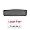 TPE Car Trunk Mat For Polestar 4 Accessories 2023 2024 2025 Auto Anti-dirty Waterproof Rubber Liner Pad Cargo Cover Carpet Tools