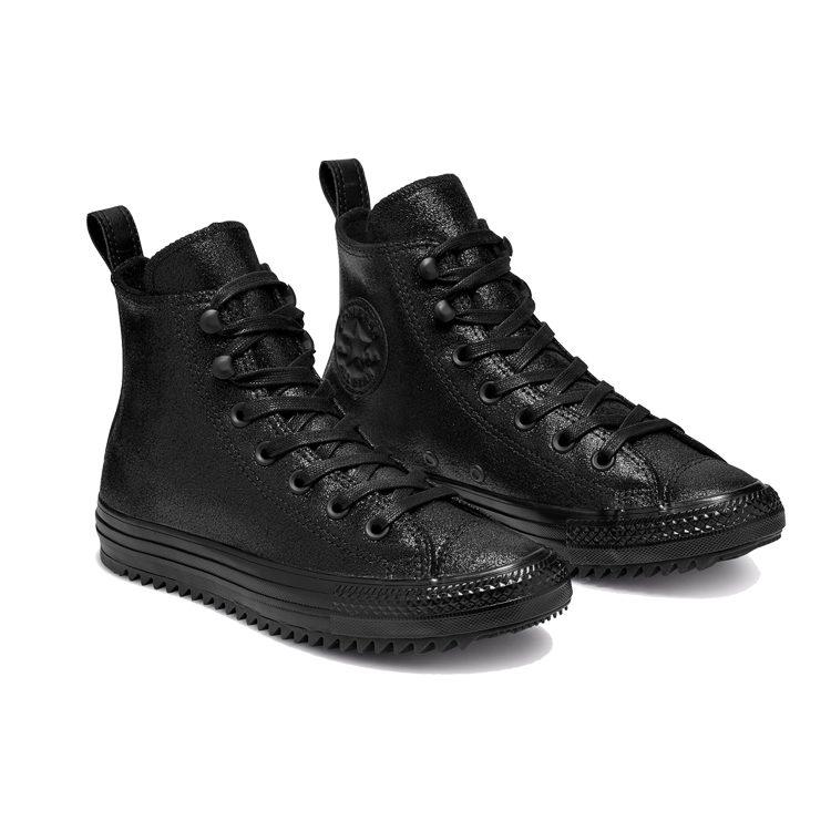 Converse Space Mountain Hiker Chuck Taylor All Star High Top Suede Black Samurai Women's 566111C