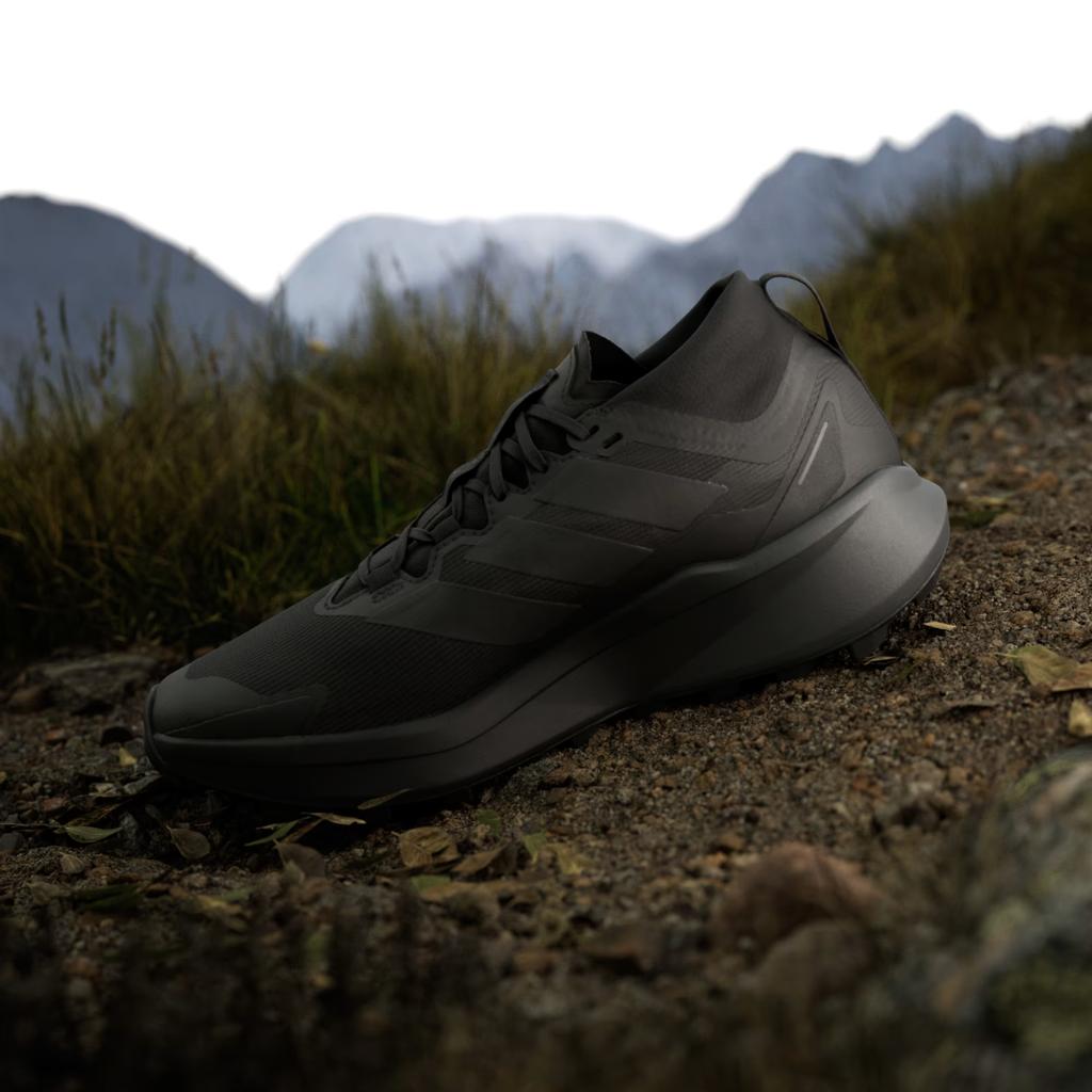 JR5240 Adidas Terrex Agravic GORE-TEX Trail Running Core Black Grey Six (Men's)