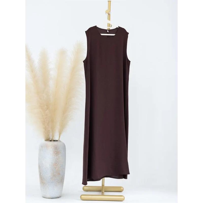 Ramadan Sleeveless Abaya Turkey Islam Arabic Muslim Long Dress African Dresses Women Clothing Robe Vestidos