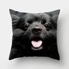 1 Stuk Hond Patroon Kussenhoes Sofa Huisdecoratie Auto Kantoorbenodigdheden Buitenkussen