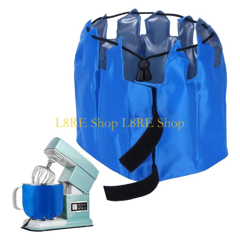 L8RE Efficient Cooling Gel Ice Bucket Bag for Baking Dough Cream Beverage Safe Design