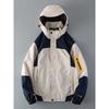 Contrast Color Three-Proof Shell Jacket American Workwear Men's Outdoor