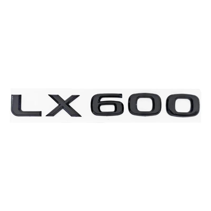 3D ABS Logo For Lexus GX470 LX570 LX600 RX350 RX300 Emblem Number Letters Sticker Car Trunk Badge Adhesive Decal Accessories