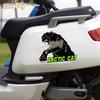 Arctic Cat Logo Aufkleber Bad Kitty Vinyl Autoaufkleber Schneemobil Ski Anhänger Motorrad Aufkleber Sport Racing Zubehör Aufkleber