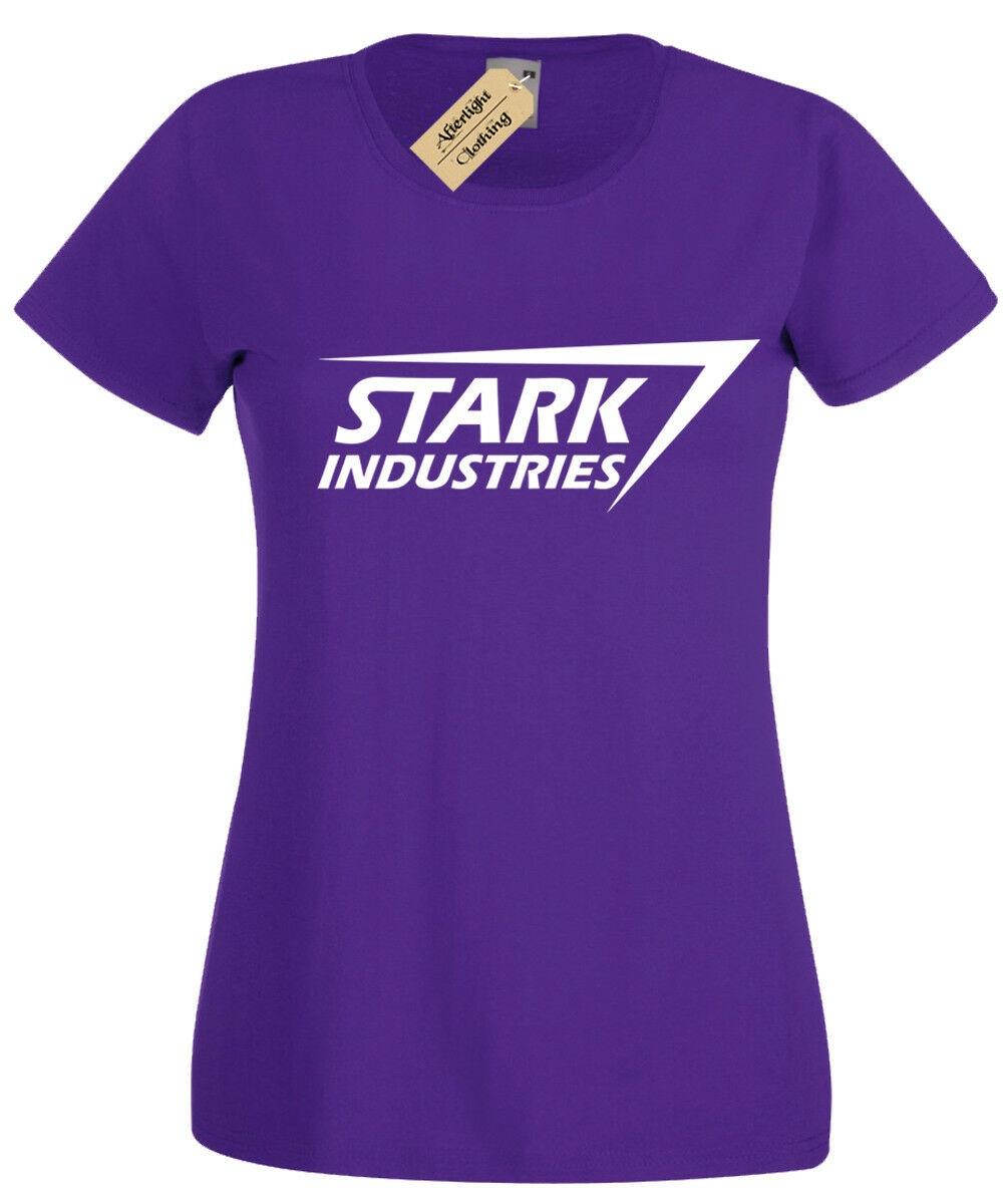 

Футболки унисекс Stark Industries Tony Nerd Ladies Arc Film Geek Comic Shield