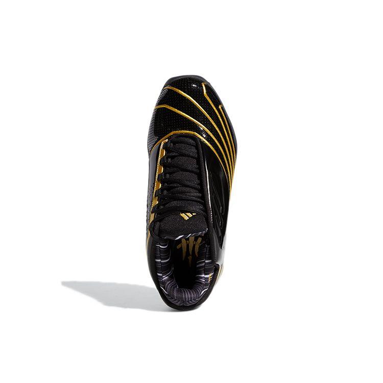 Adidas T-Mac 2 Restomod Noir Or Métallique Chaussures de Sport Homme Noir Core Noir Gris Foncé Uni H68049