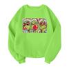 Children's Fashionable Lightweight Long-sleeved Round Neck Pullover With Pockets Printed Pullover