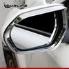 Regendichte Auto Rückspiegel Augenbrauenabdeckung Zierleiste Regenschutz Silber Chrom Für Toyota C-HR CHR C HR XA10