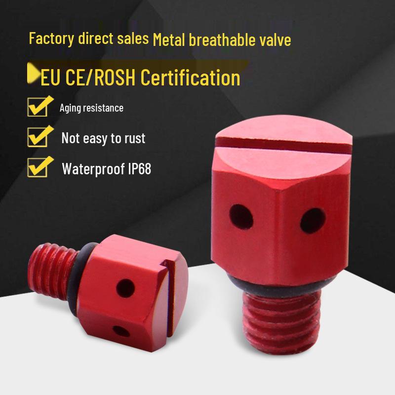 Metal Waterproof M5/M6 Breathable Pressure Relief Valve for Electrical Appliances