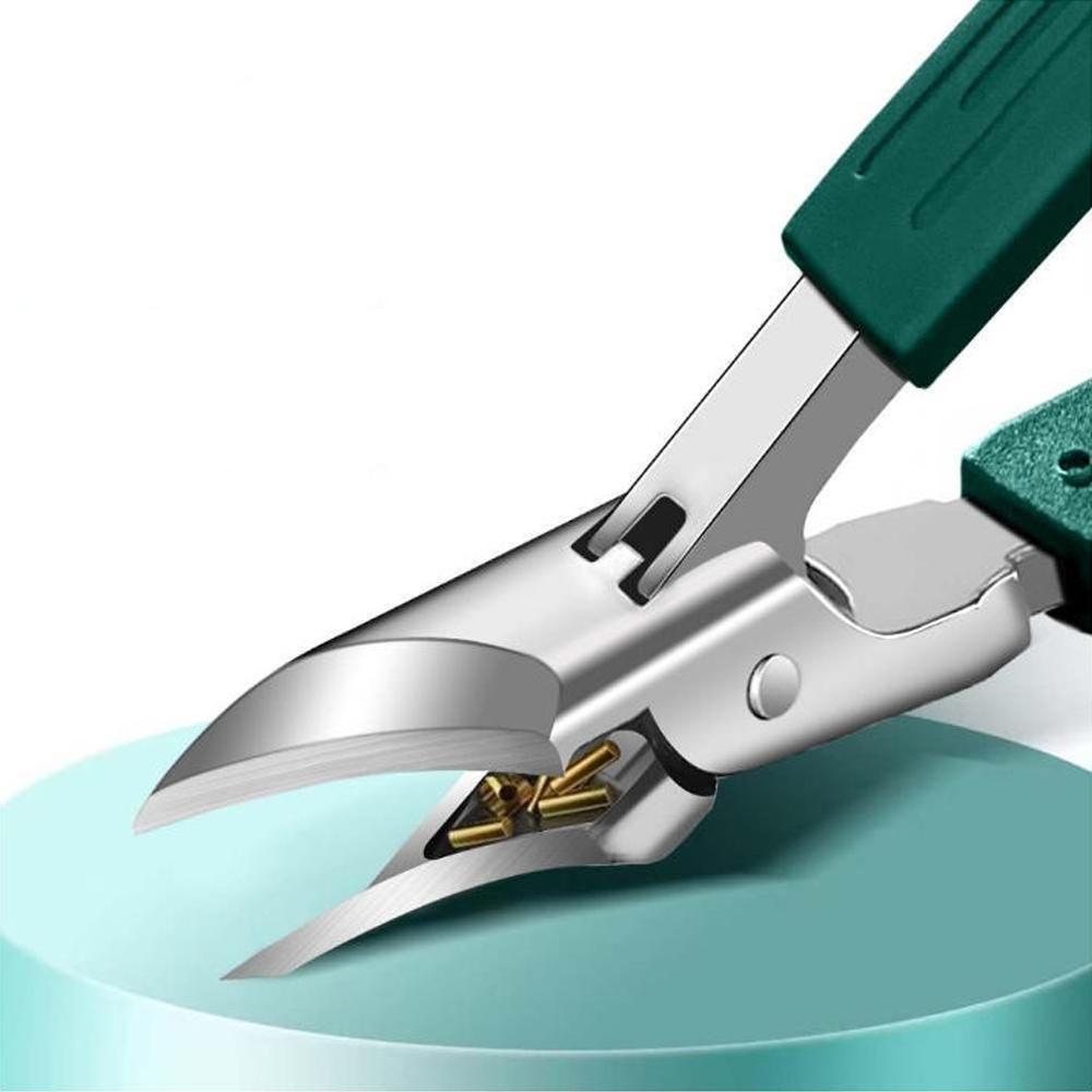 Large Opening Slant Tip Nail Clipper Stainless Steel Ingrown Nail Cutter Anti-Splash Nail Trimmer Toenail Trimmer Manicure Tools