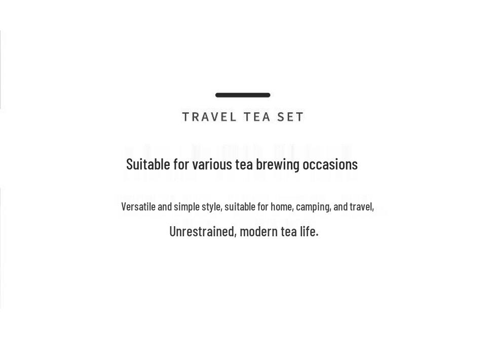 Portable Ru Kiln Kung Fu Tea Set: One Pot, Three Quick-Brew Cups, Perfect for Corporate Gifts
