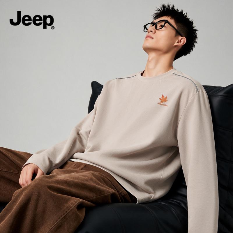 JEEP Men's Long Sleeve Casual T-Shirt