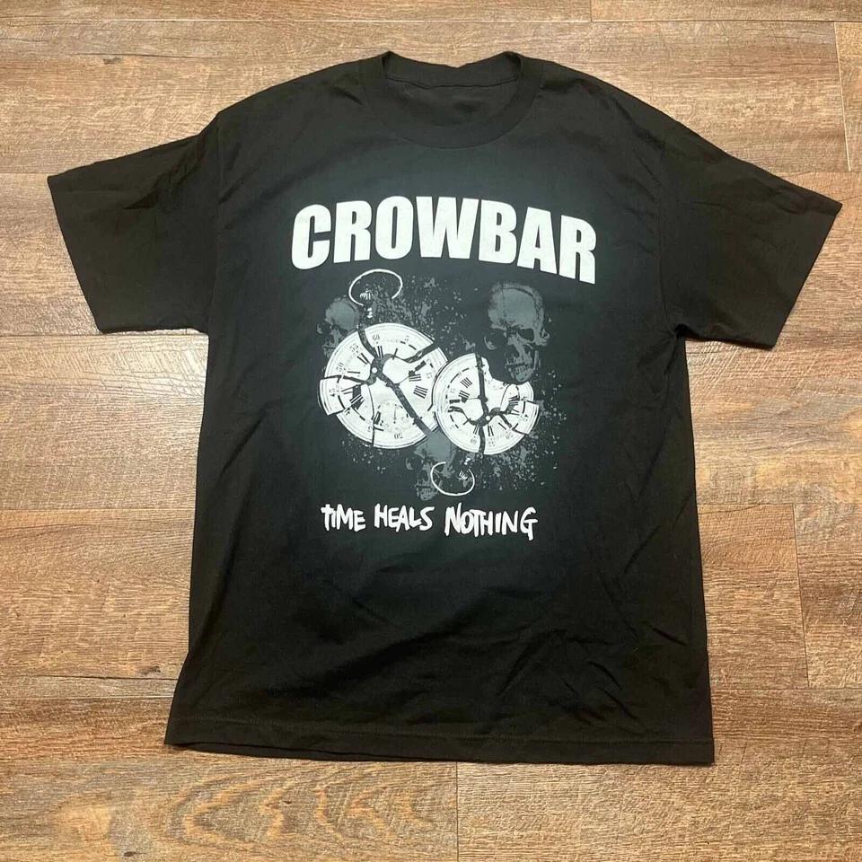 

Time Heal Nothing Crowbar Band Tee Shirt Black Unisex S-5XL UU173 XL