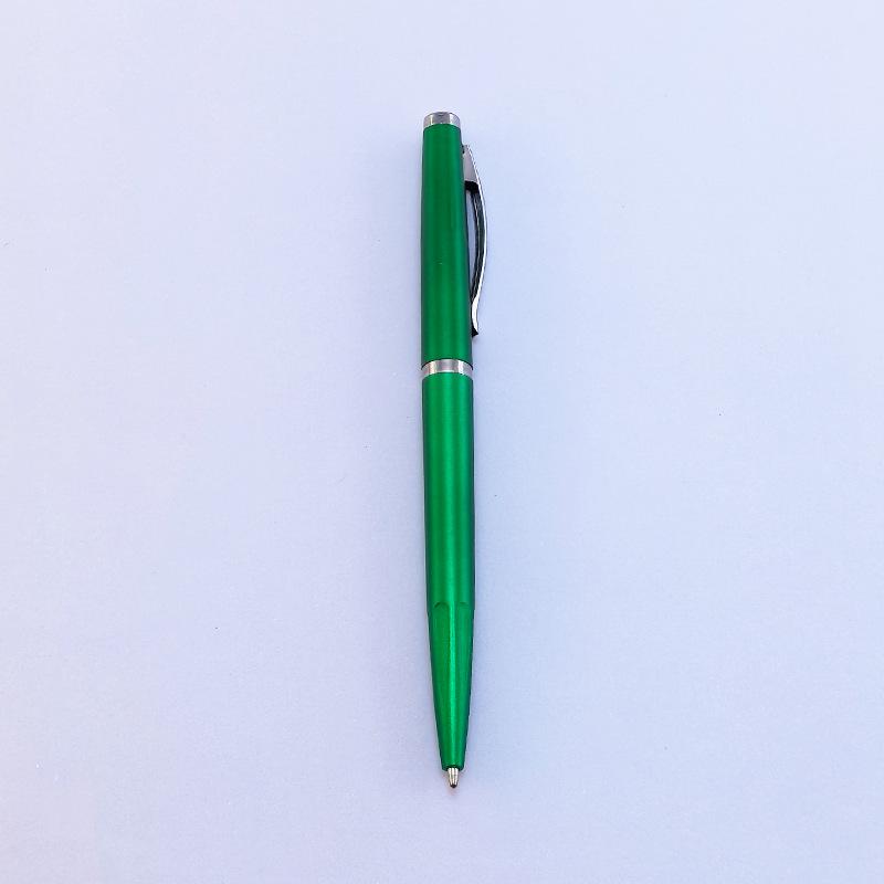 

Business Office Imitation Metal Ballpoint Pen with Custom Logo for Hotel and Conference Gifts Bullet Type 0.7 зелений