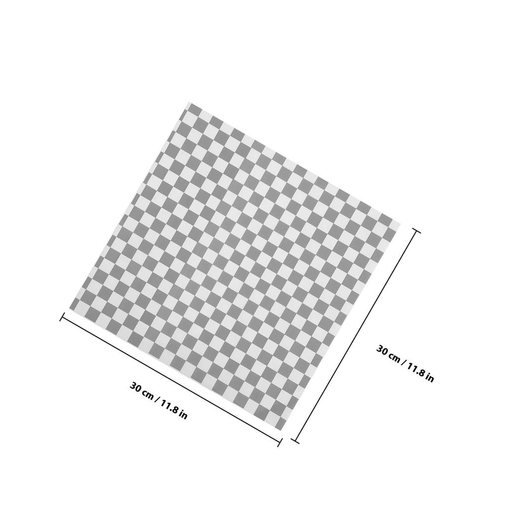 50 Sheets Greaseproof Food Wrap Paper Oil Proof Liners for Sandwiches Cakes Cookies French Fries Picnics Weddings