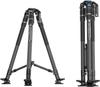 SIRUI SVS75 Professional Video Carbon Fiber Height Up To Lbs Professional Tripod for Video Cameras Tripod, 61" Tripod, One-Step Adjustment, Mid-Level