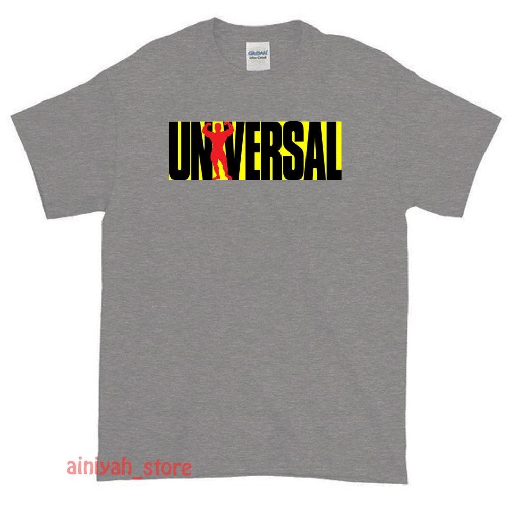 Новая футболка с забавным логотипом Universal Nutrition для мужчин, размер США S-XXL XL