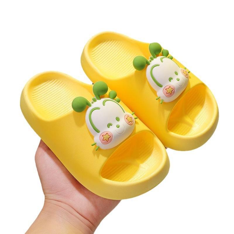 Bobdog Kids' Cute Cartoon Non-Slip Summer Slippers for Indoor and Outdoor Use