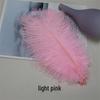 White Ostrich Feathers 15-80cm for Lighting, Wedding Aisle Decor, Photo Props, and Vase Ornaments